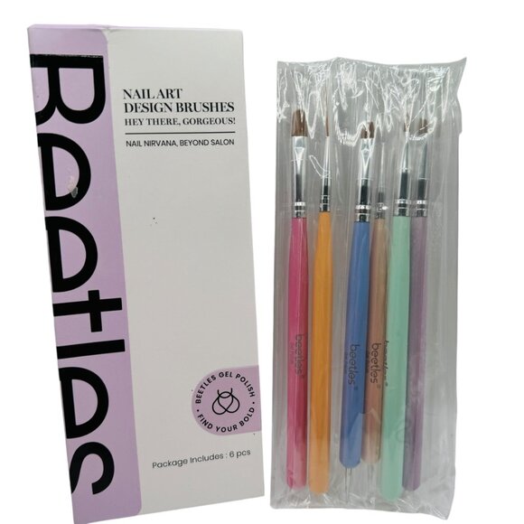 Beetles Nail Art Design Brushes Set - Picture 1 of 7